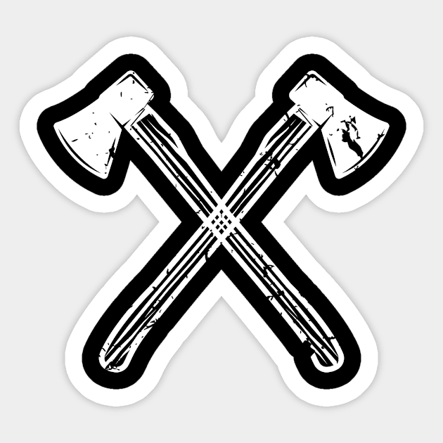 axe pocket gifts Sticker by HBfunshirts